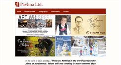 Desktop Screenshot of pavlinaltd.com